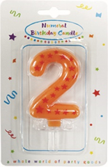 CANDLES BIRTHDAY NUMBER 2