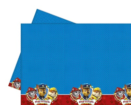 PAW PATROL RDY FR ACTION PLASTIC TABLE COVER 120X180CM