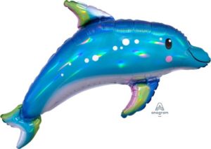 SS:Holo:Iridescent Blue Dolphin