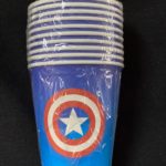 Captain America Cups 10pc