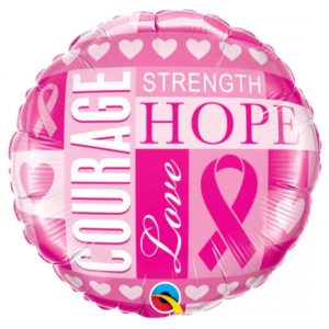 18 INCH FOIL BREAST CANCER INSPIRATION 1CTP