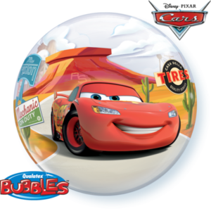 22 INCH SINGLE BUBBLE LIGHTNING MCQUEEN&MATER 1CTP