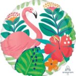 18:Tropical Jungle Flamingo