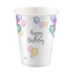 CU:Happy Birthday Pastel Paper Cups 8