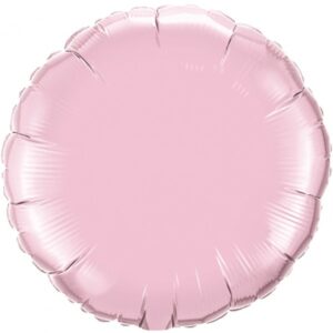 18 INCH FOIL PEARL PINK PLAIN 1CTL