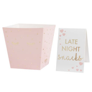 Pamper Party – Late Night Snack Bar Kit with white chalkboar